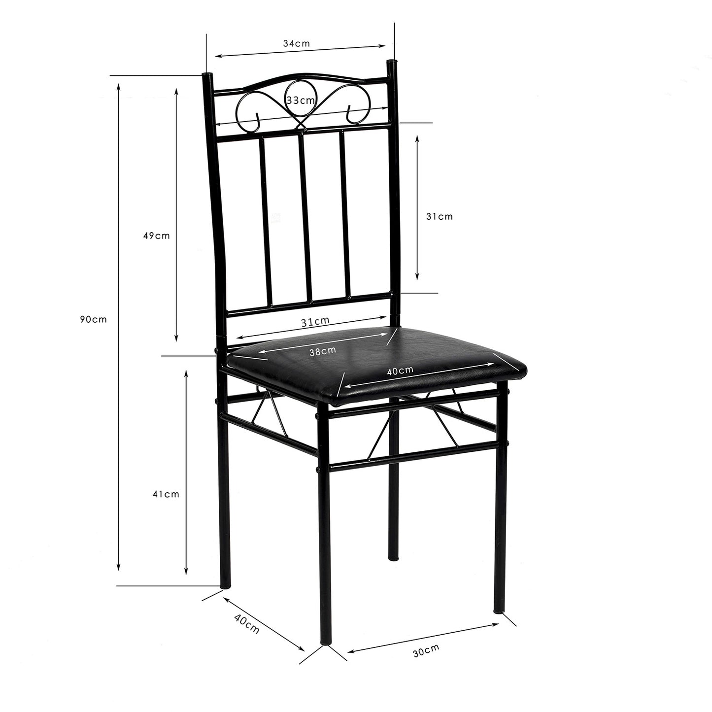 NORSEMAN 5-Piece Dining Set
