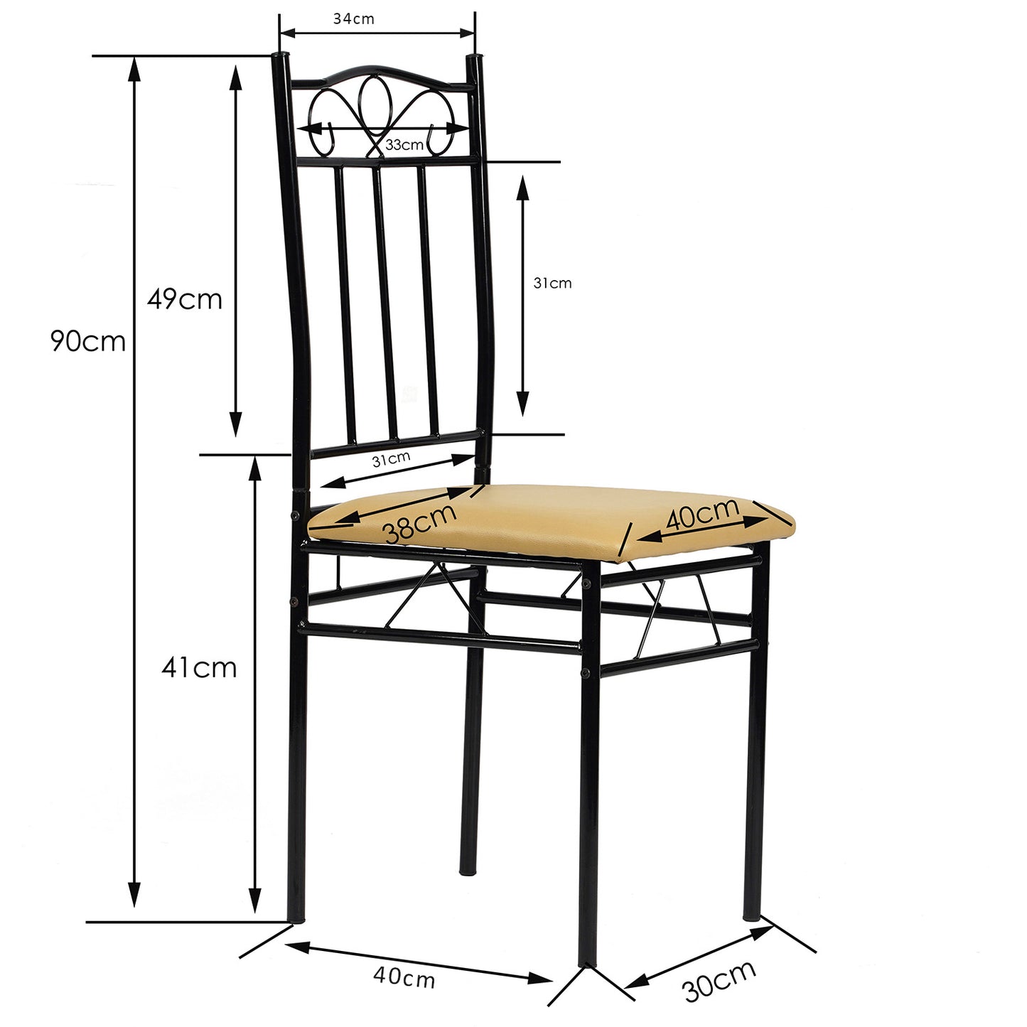 NORSEMAN 3-Piece Dining Set