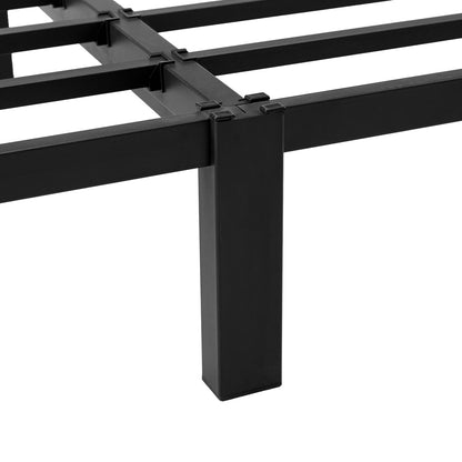 ALGOMA Single Metal Bed Frame-Black