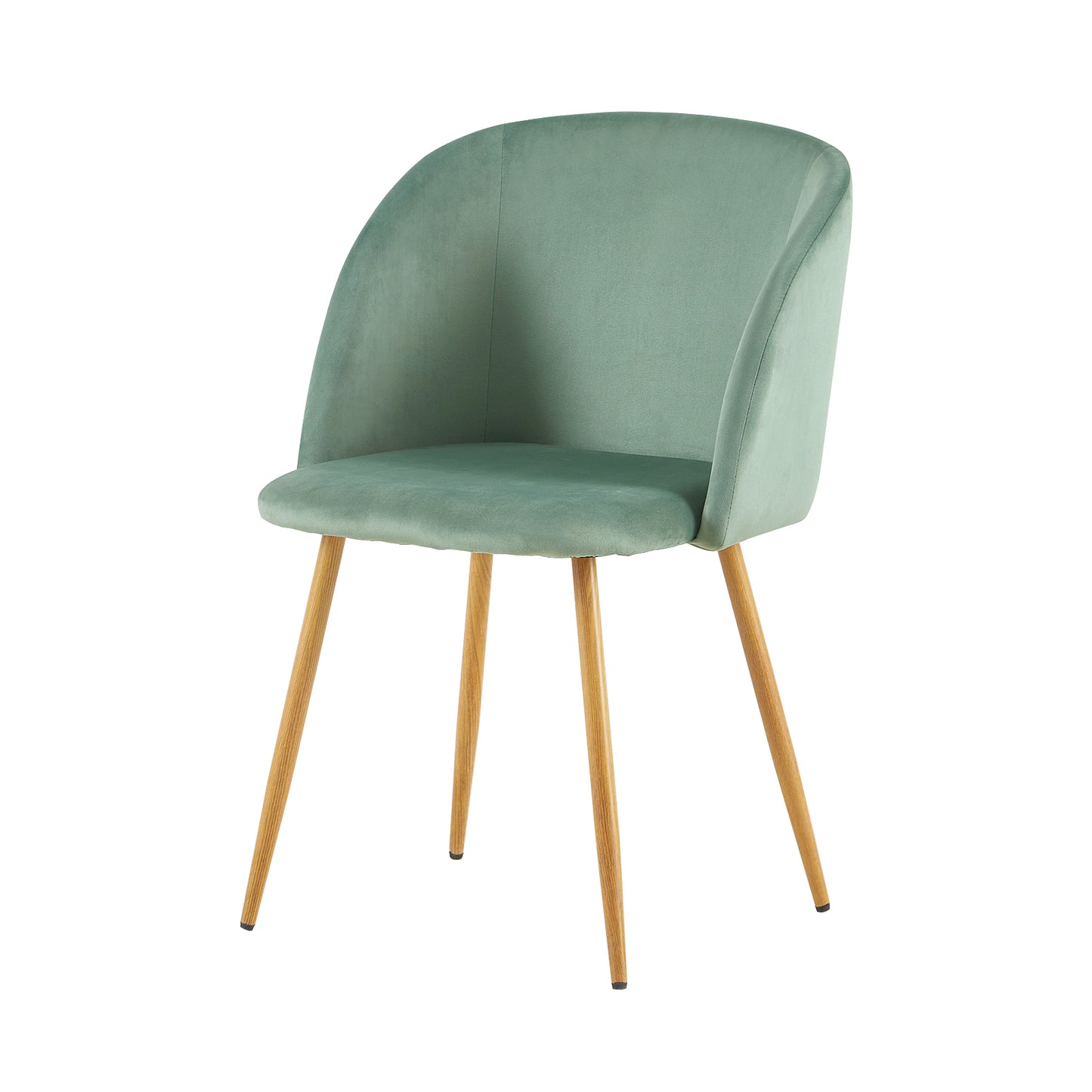 ALOE Velvet Upholstered Arm Chair