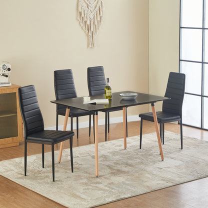 ANN Modern Upholstered Dining Chairs(Set of 4)