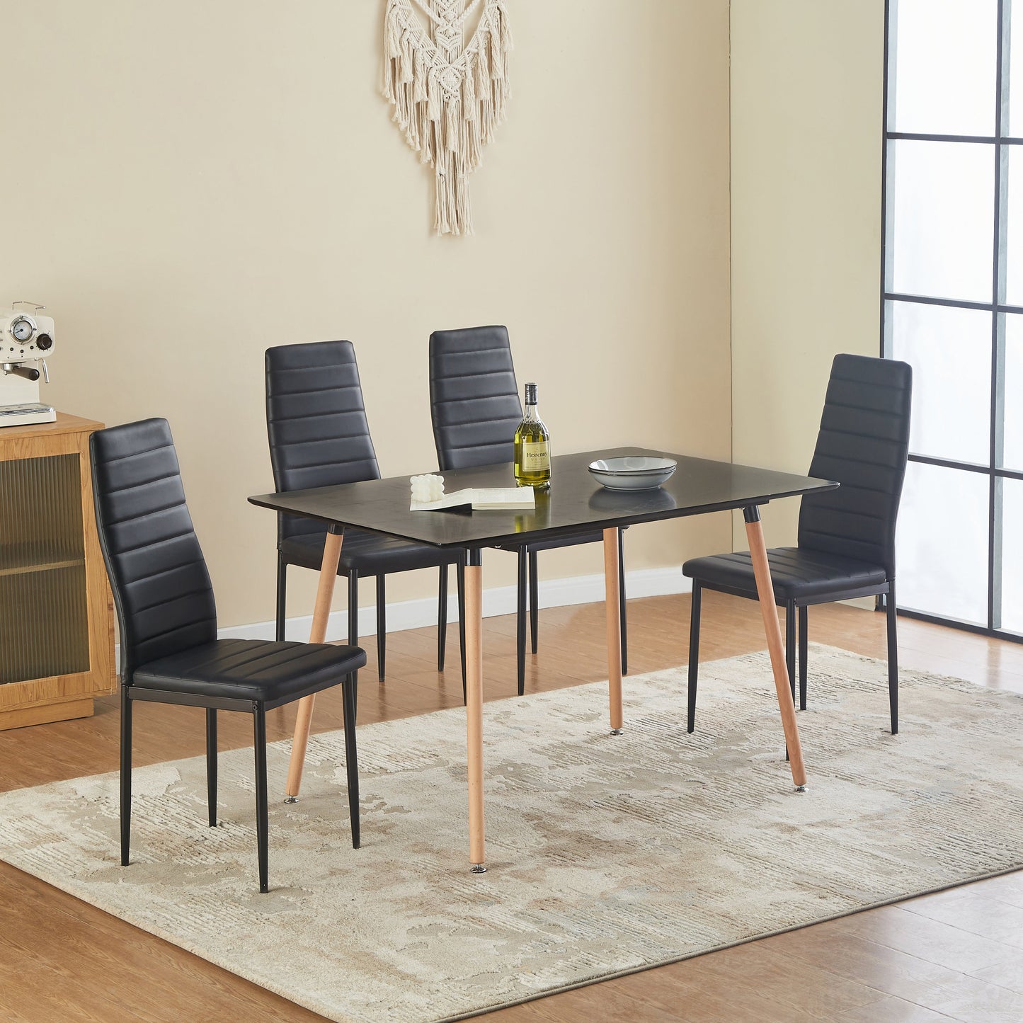 ANN Modern Upholstered Dining Chairs(Set of 6)