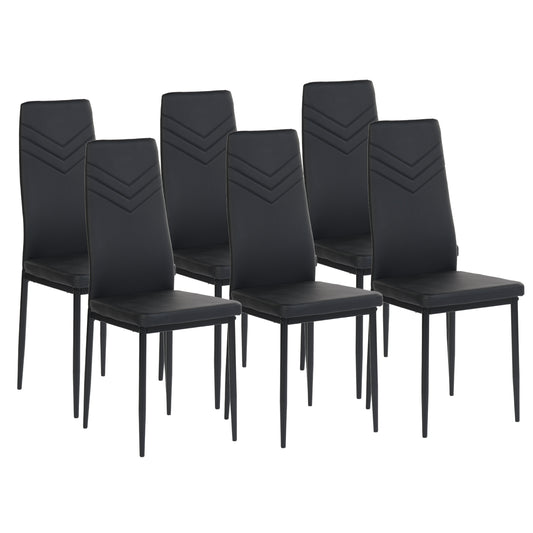 ANN-V Upholstered Side Chairs (Set of 6)