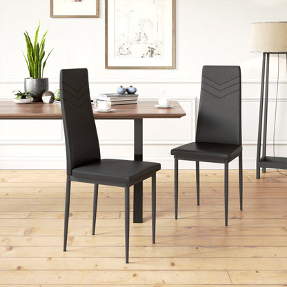 ANN-V Upholstered Side Chairs (Set of 4)