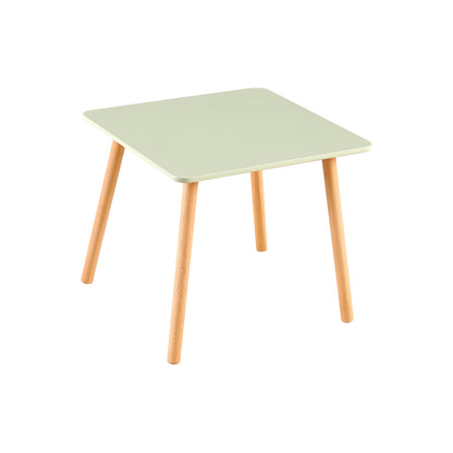 AUBURN Kid's Tables and Chairs Are Suitable for Children Aged 3-5 Years Old - Ice Cream Green