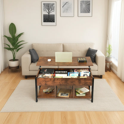 BAGGS Lift-Up Coffee Table with Storage