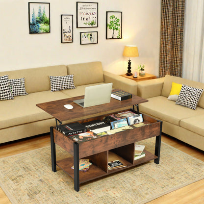 BAGGS Lift-Up Coffee Table with Storage