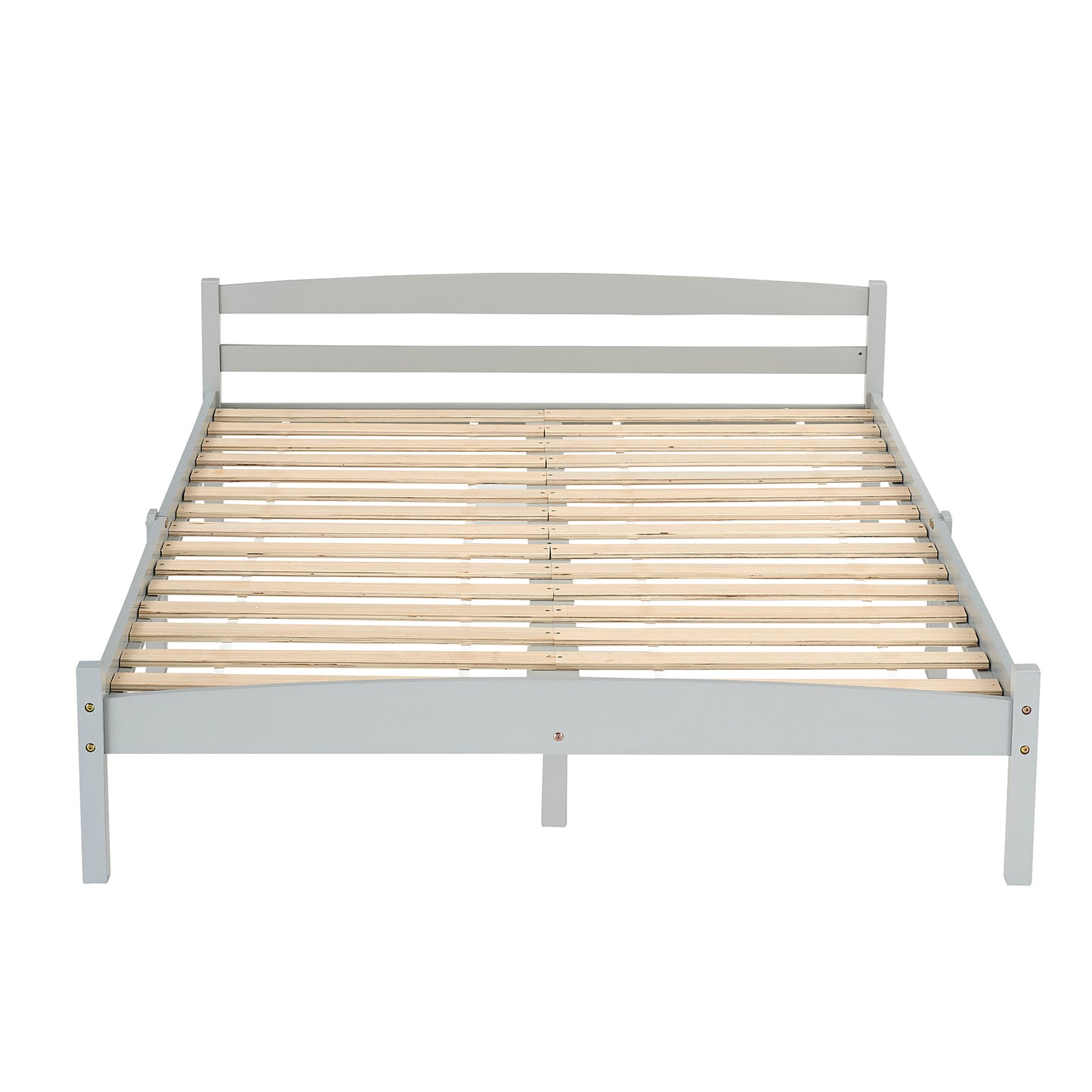 BIGLIA Wooden Single/Double Bed