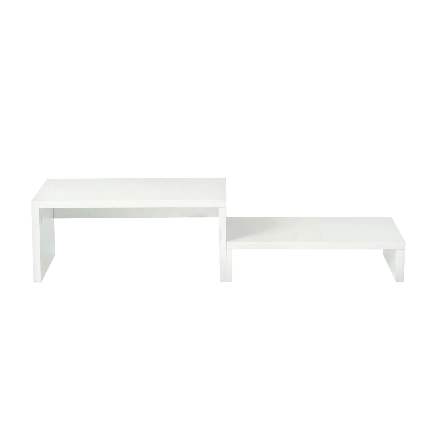 Desk Monitor Stand Length 36cm/40cm - Black/White-BROOKE