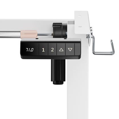 Sit Stand Up Desk Top Frame -White CARLOS