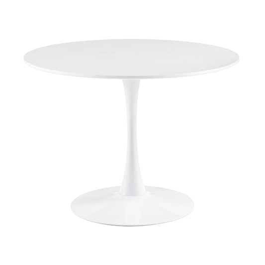 TULIP Trestle Dining Table 100cm - White