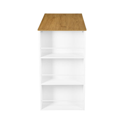 Kitchen and bar table with 3 shelves – High table