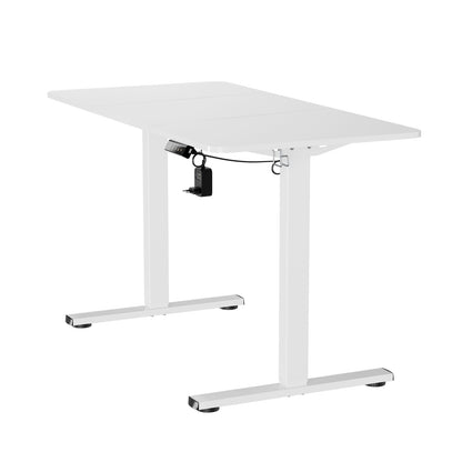 Electric Lift Desk White 120 x 60 cm-DREXEL
