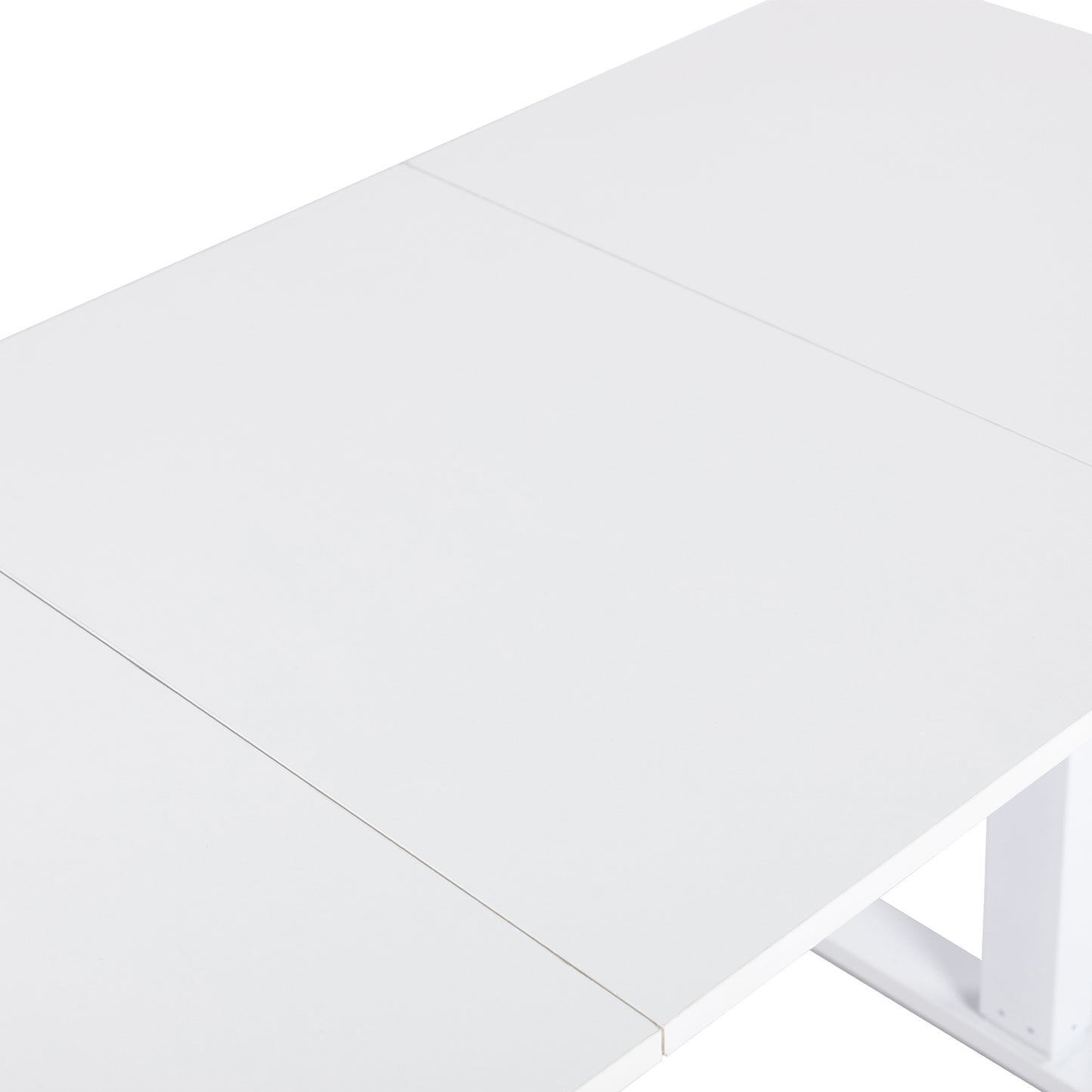 Electric Height Adjustable Desk 160 X 75 CM, White-DUMONT