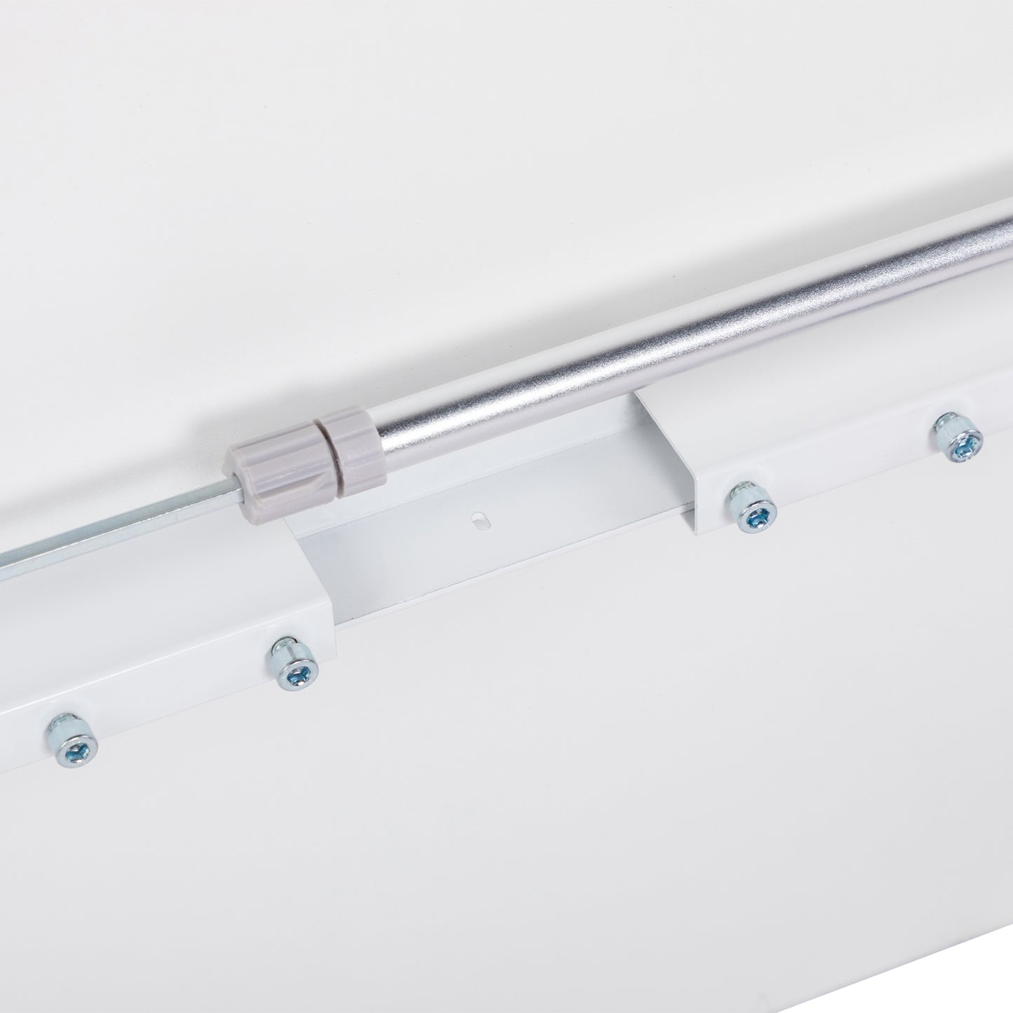 Electric Height Adjustable Desk 160 X 75 CM, White-DUMONT