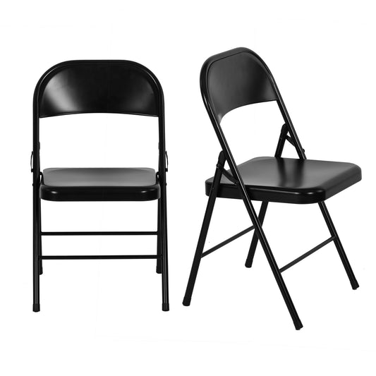 FAIR  Stackable Folding Chair Set (Set of 2/4/6)