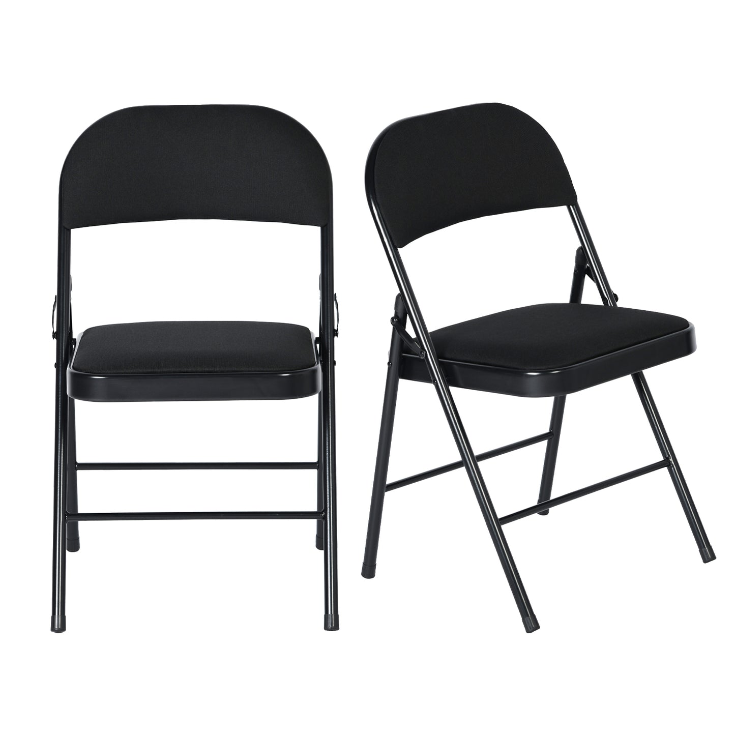 FAIR FELLCE Stackable Folding Chair Set (Set of 2/4/6)