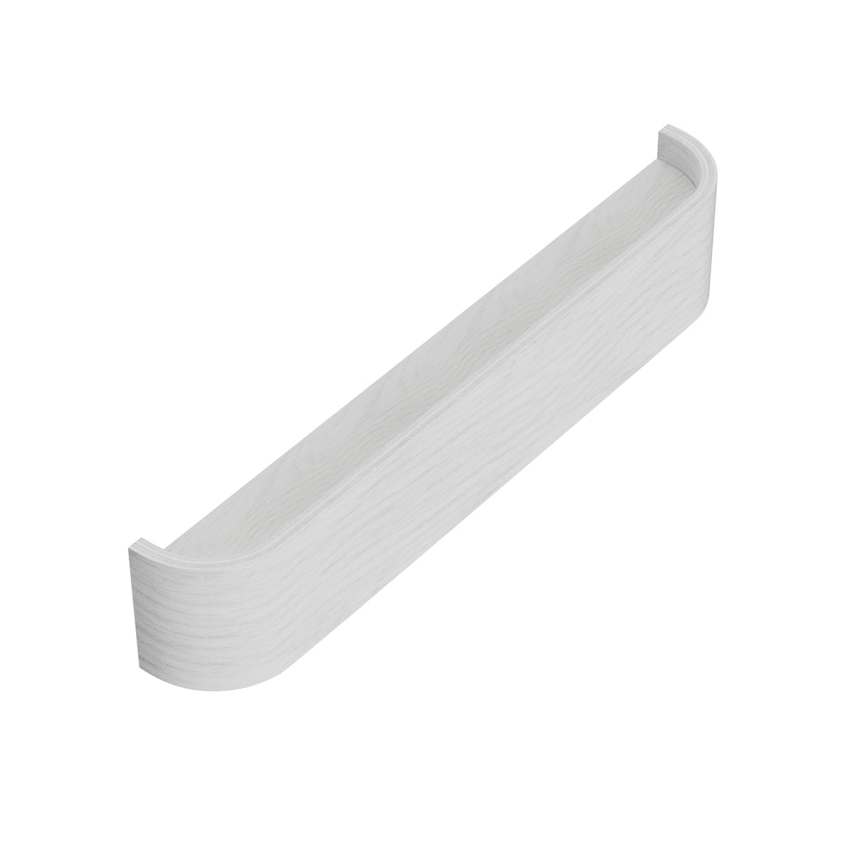 Modern Wall Mounted Coat Rack with Hidden Wall Hooks-White