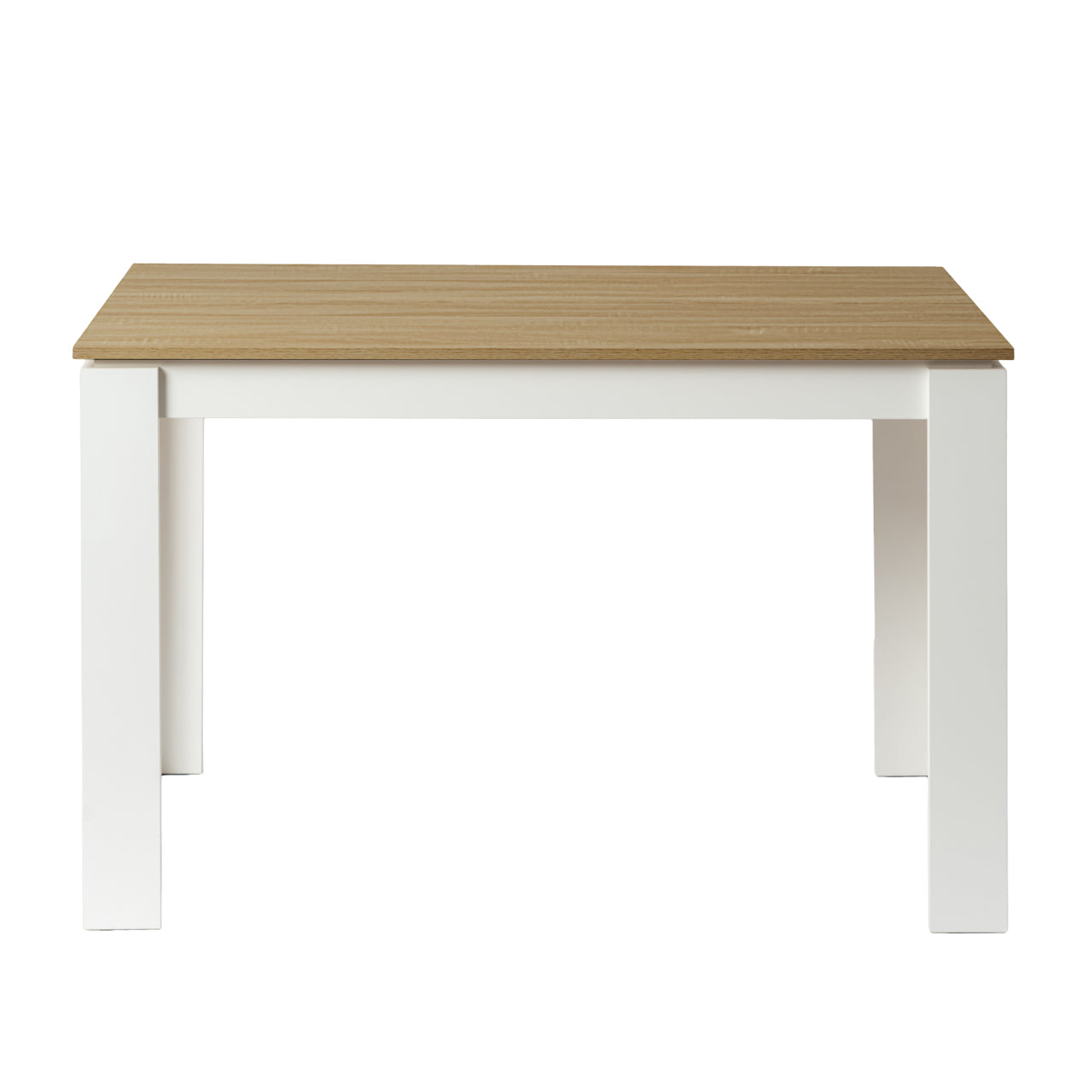 FELTON Wooden Rectangular Dining Table with 120cm - White