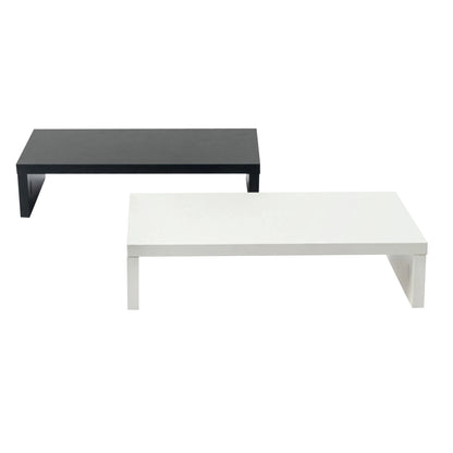 Desk Monitor Stand Length 36cm/40cm - Black/White-BROOKE