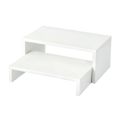 Desk Monitor Stand Length 36cm/40cm - Black/White-BROOKE