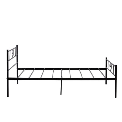 HERB Black Heart Shaped Metal Bed