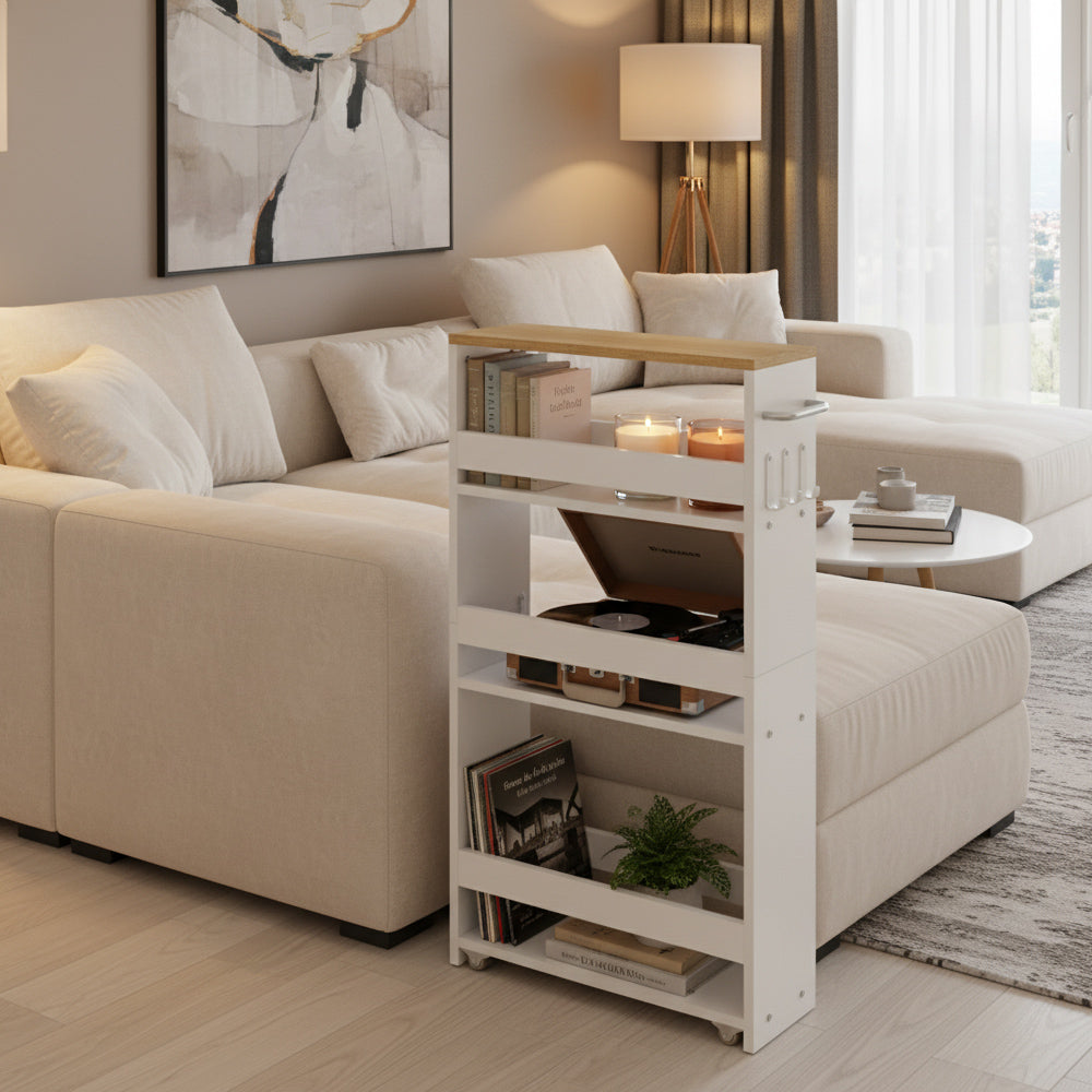 Narrow Drag-on Spice Rack, 4 Layers - LAMKIN