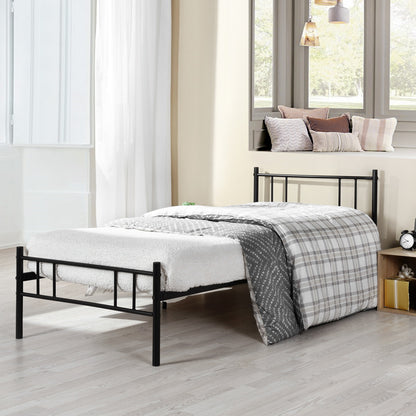 LOCARNO Metal Single/Double Bed Frame