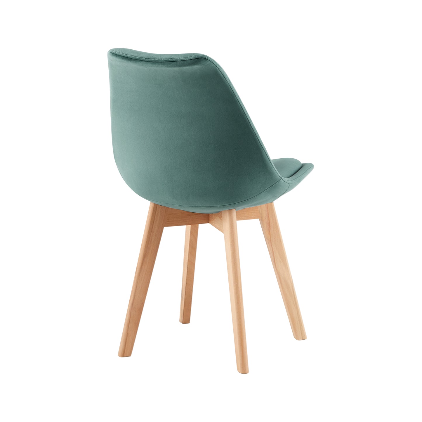 Velvet Dining Chair with Cactus Set of 2/4 - Tulip