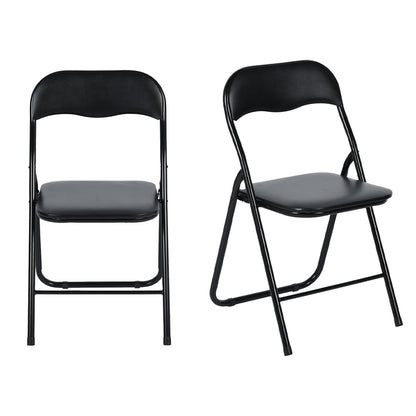 MANGO Padded Stackable Folding Chairs Set of 2/4/6