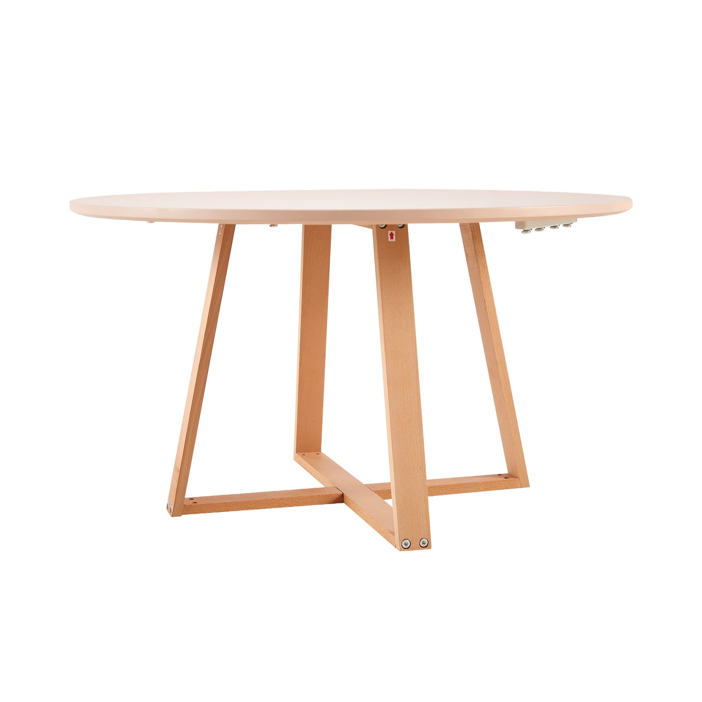 MANSON 80cm Coffee Tables With Beech Legs - Light Blue/Mint Green/Pink