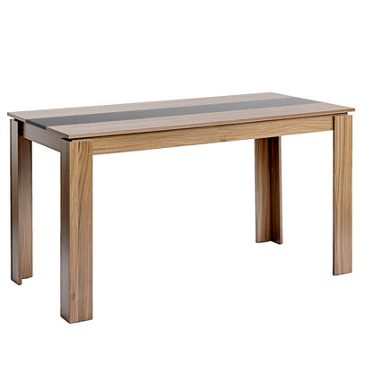 MCCOY Wooden Rectangular Dining Table with 140cm - Walnut