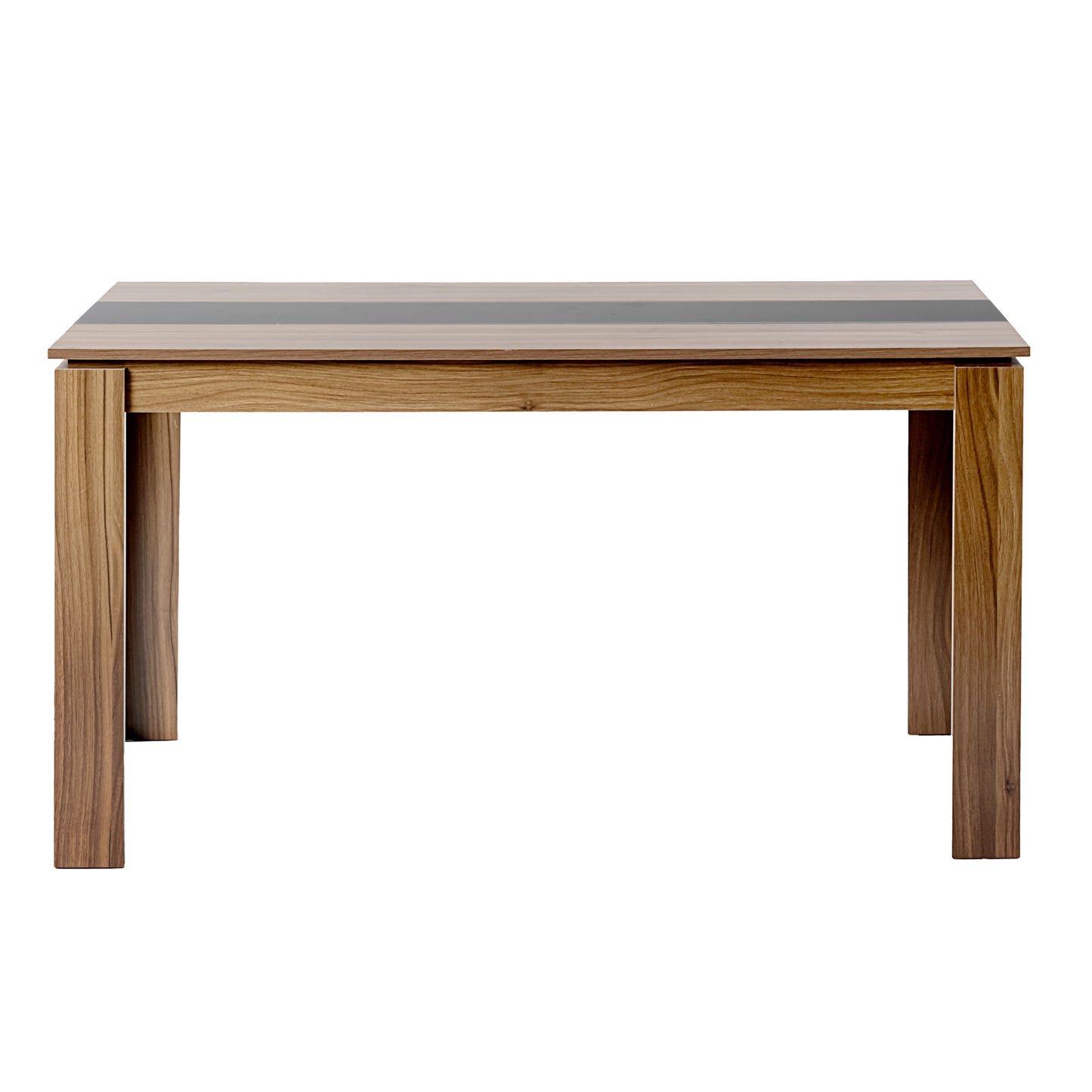 MCCOY Wooden Rectangular Dining Table with 140cm - Walnut