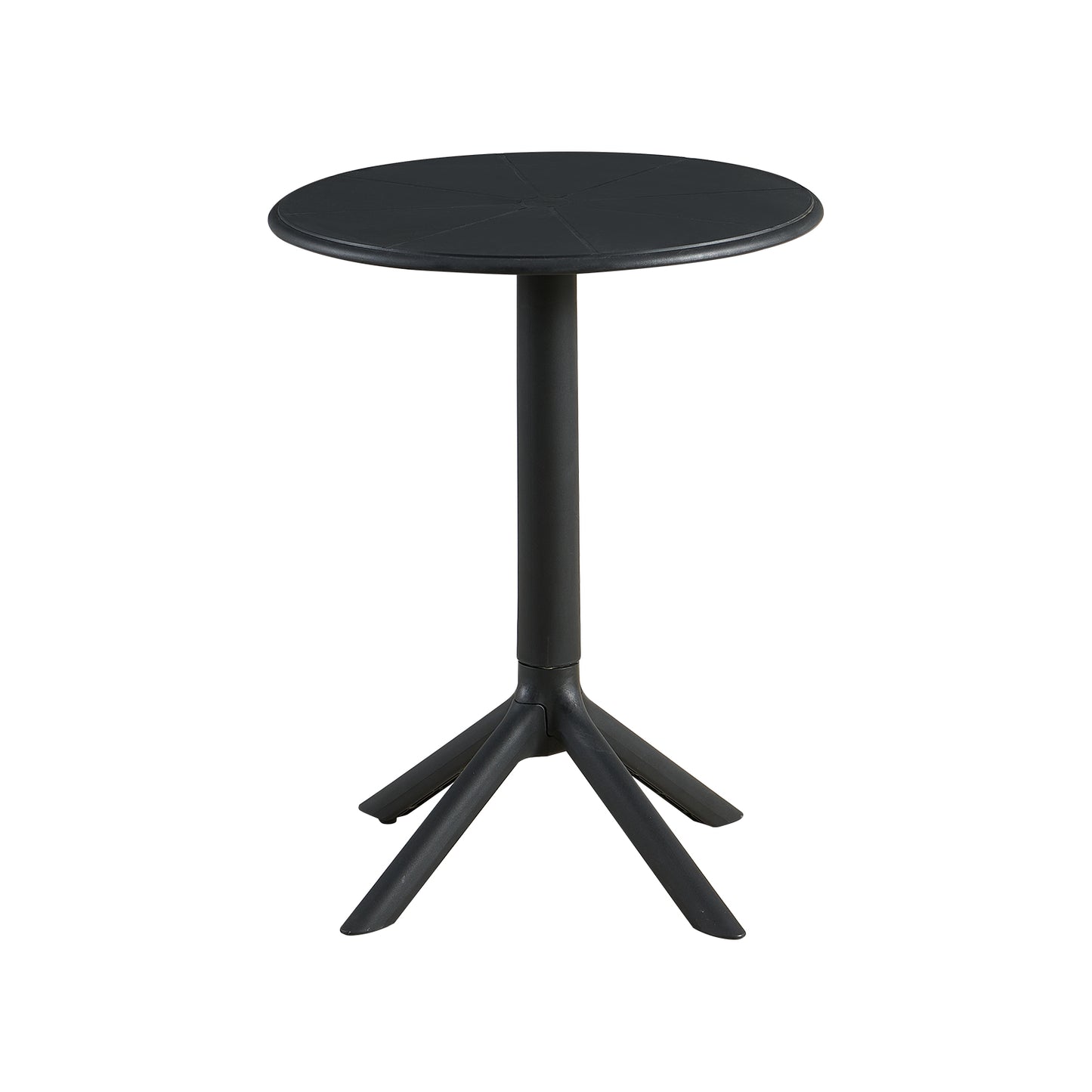 Modern Style Cocktail Table Tall 75 cm, Black
