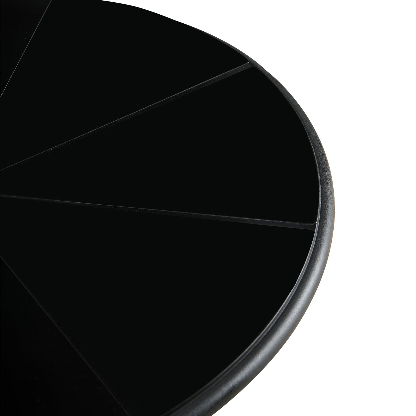 Modern Style Cocktail Table Tall 75 cm, Black