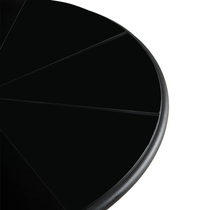Modern Style Cocktail Table Tall 75 cm, Black
