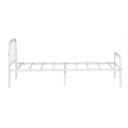 MILO Single/Double Metal Bed Frame-Black/White