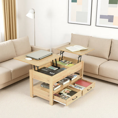 MORAN Height-Adjustable Rectangular Coffee Table
