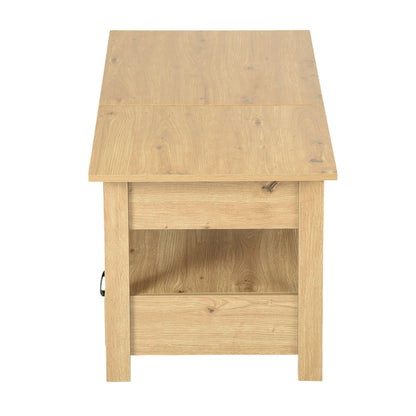 MORAN Height-Adjustable Rectangular Coffee Table