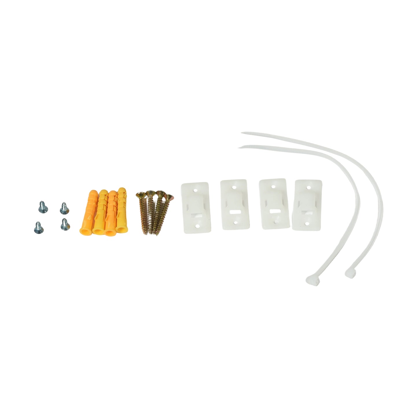 Bookcase Freestanding Storage Unit, 8 Open Compartments-Cloud White