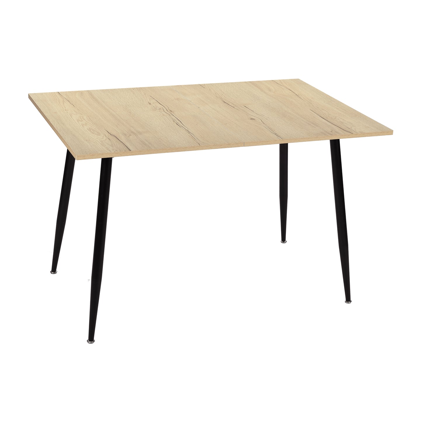 ONAVA Extendable Dining Room Table Rectangular Oak Kitchen Table 120-160 cm