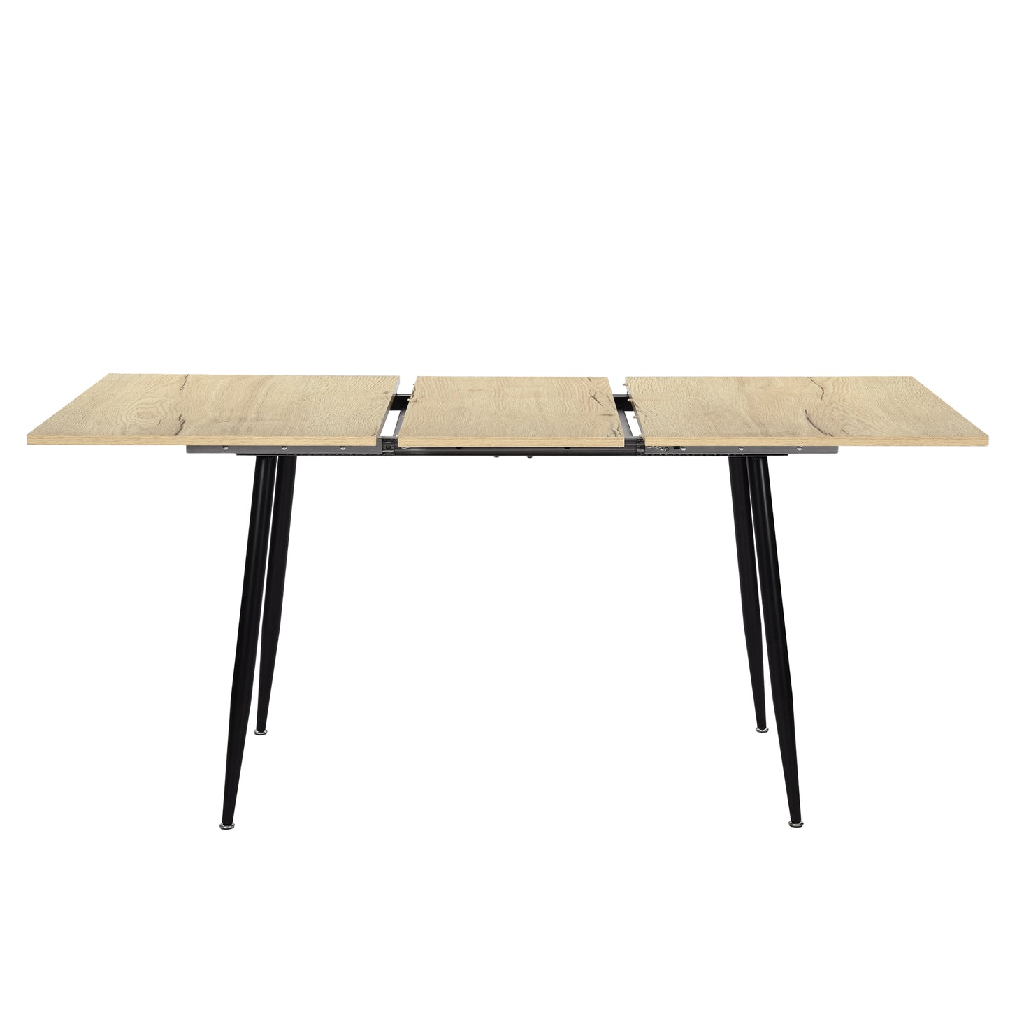 ONAVA Extendable Dining Room Table Rectangular Oak Kitchen Table 120-160 cm