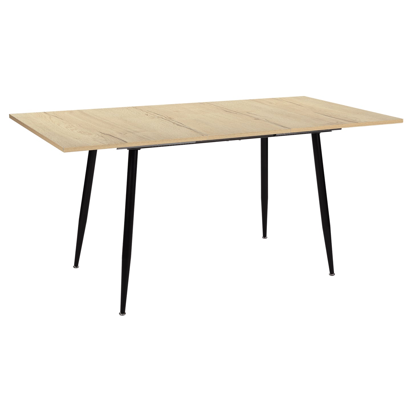 ONAVA Extendable Dining Room Table Rectangular Oak Kitchen Table 120-160 cm