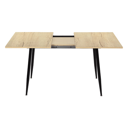 ONAVA Extendable Dining Room Table Rectangular Oak Kitchen Table 120-160 cm