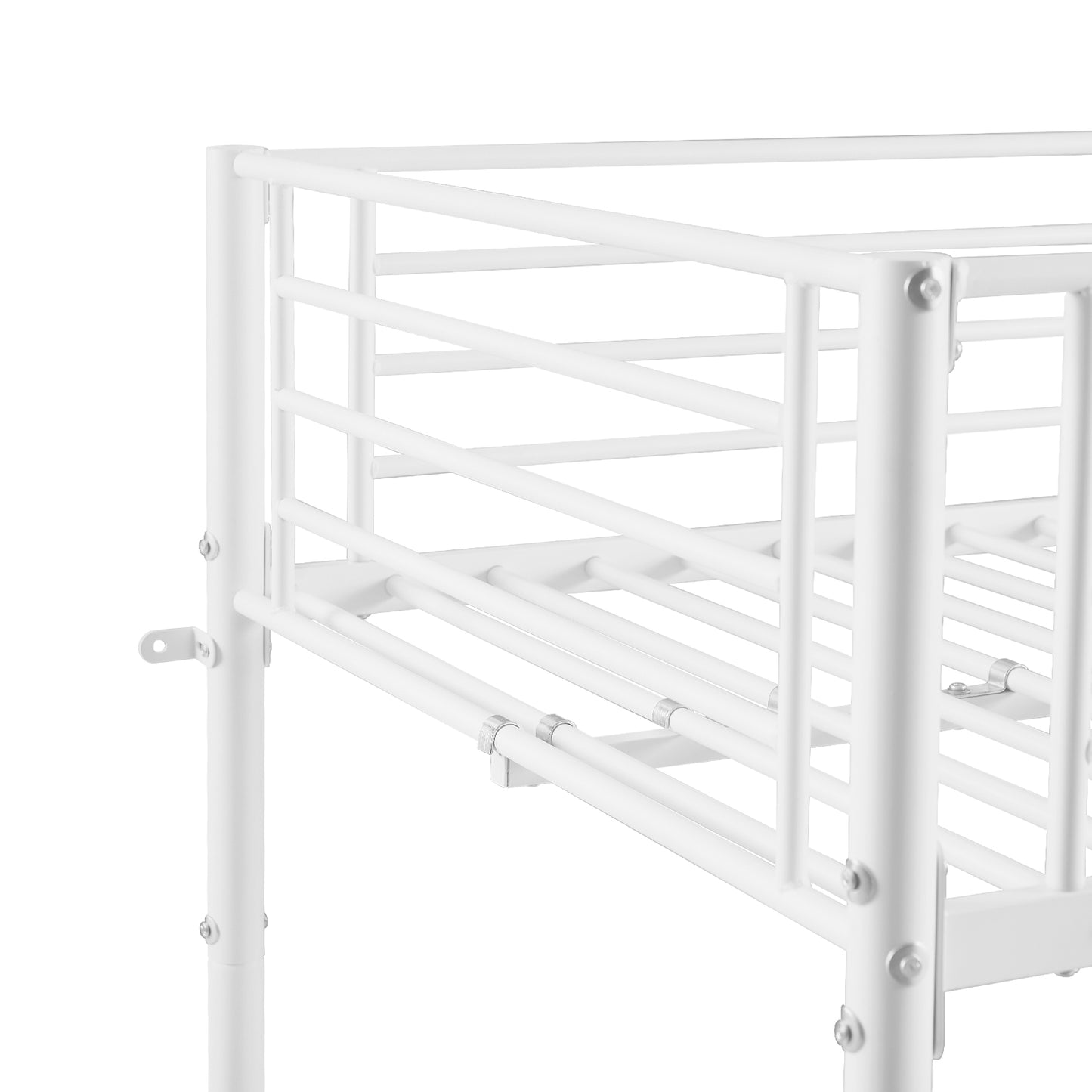 EGGREE Bunk Bed Frame Detachable-White-OTIS