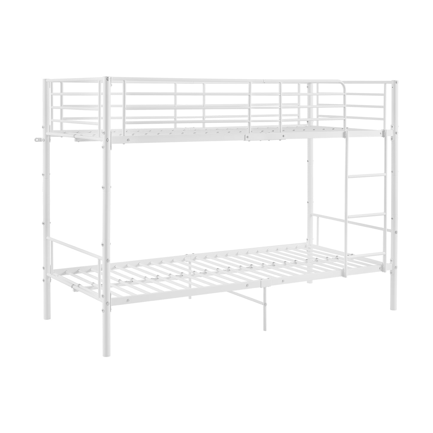 EGGREE Bunk Bed Frame Detachable-White-OTIS