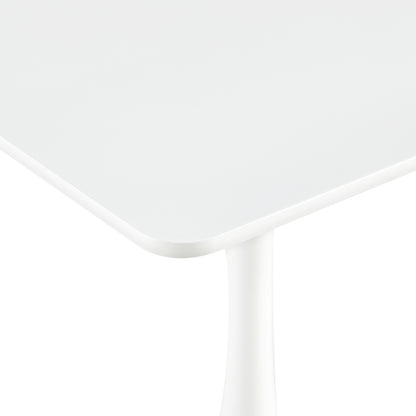 Balcony Rectangular White Tulip Table - RAMON