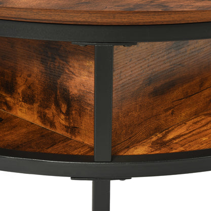 Lift-type Living Room Coffee Table with Hidden Compartment and Power Socket