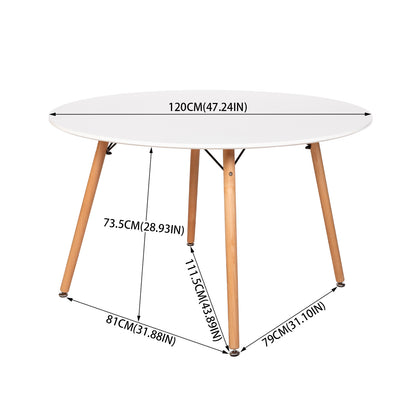 Interrupt Round Table 120cm  -White