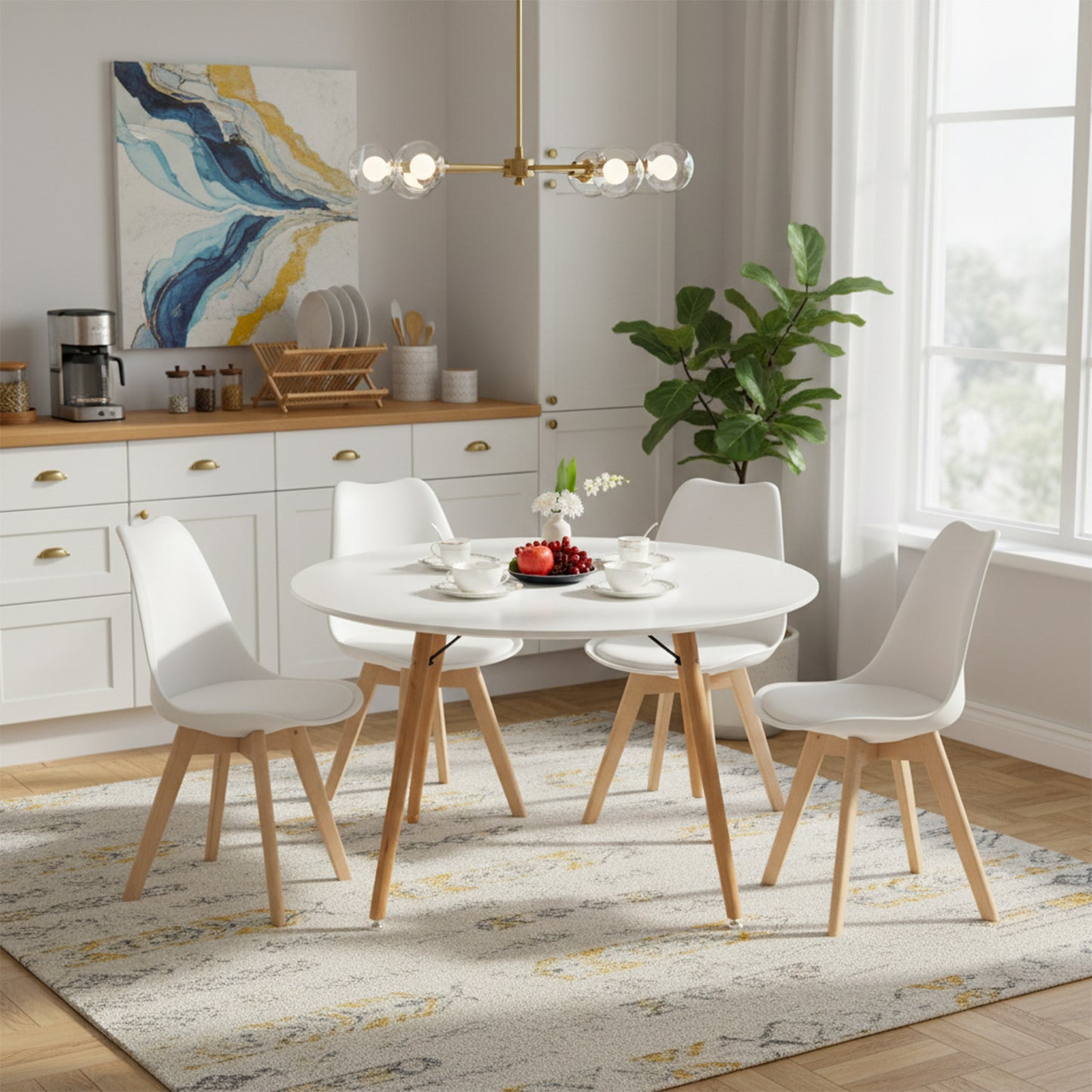 Interrupt Round Table 120cm  -White